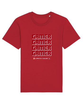 GAMER Life Is A Game Red