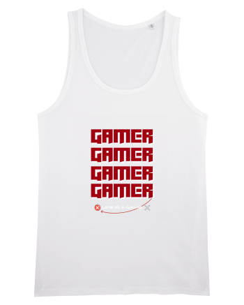GAMER Life Is A Game White