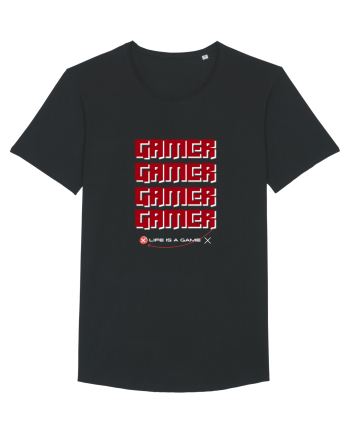 GAMER Life Is A Game Black