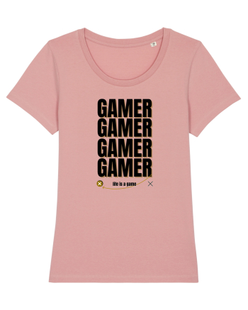 GAMER Life Is A Game Canyon Pink