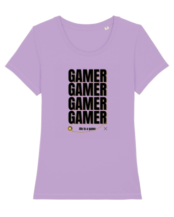 GAMER Life Is A Game Lavender Dawn