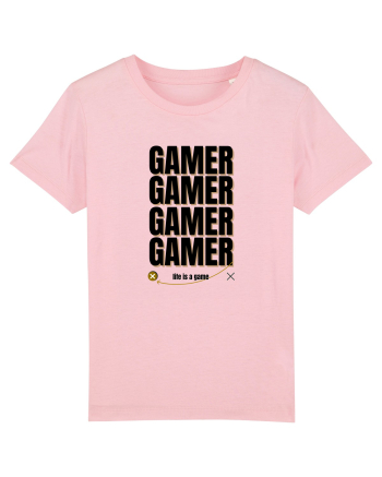 GAMER Life Is A Game Cotton Pink