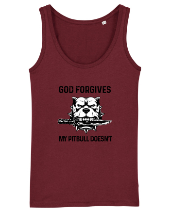 Pit Bull Burgundy