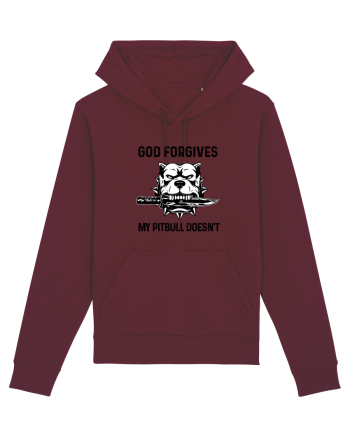 Pit Bull Burgundy