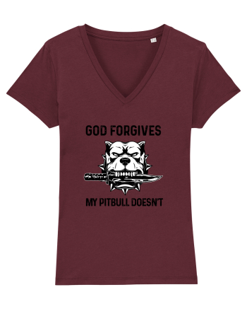 Pit Bull Burgundy