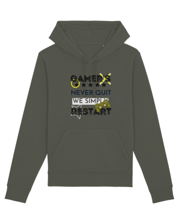 Gamers Never Quit  Khaki