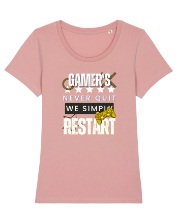 Gamers Never Quit  Canyon Pink