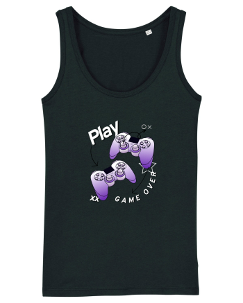 Play / Game Over Black