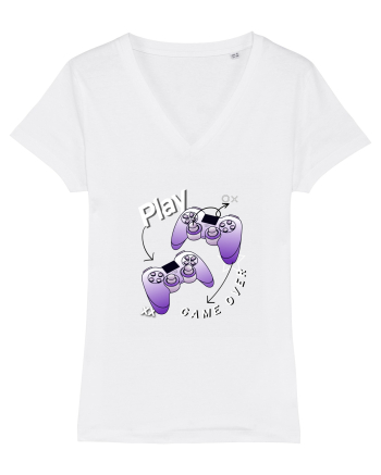 Play / Game Over White
