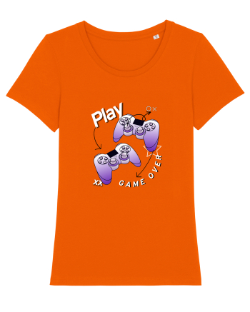 Play / Game Over Bright Orange
