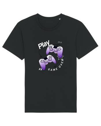 Play / Game Over Black
