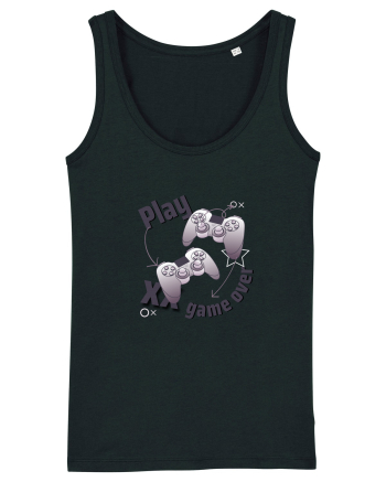 Play / Game Over Black
