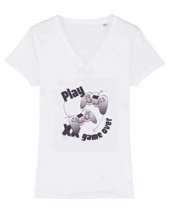 Play / Game Over White