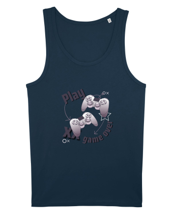 Play / Game Over Navy