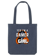 Ye I Am A Gamer Girl Sacoșă textilă