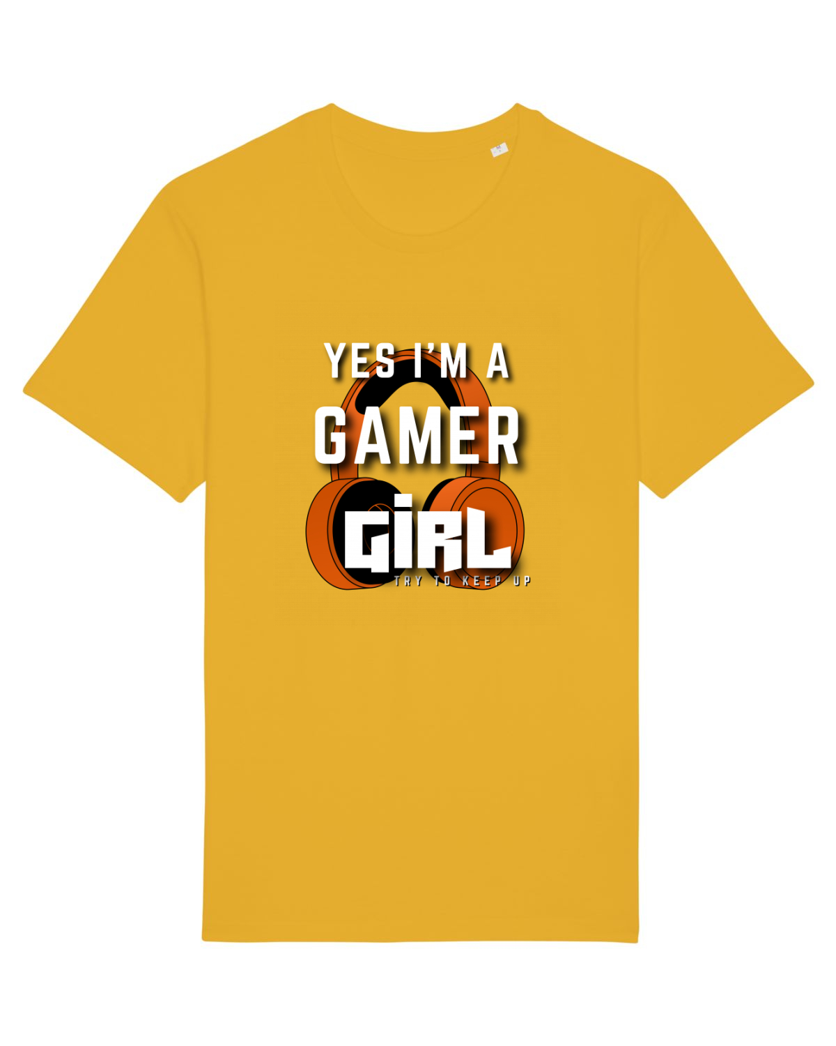 Tricou mânecă scurtă Unisex Rocker Spectra Yellow