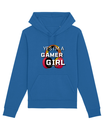 Ye I Am A Gamer Girl Royal Blue
