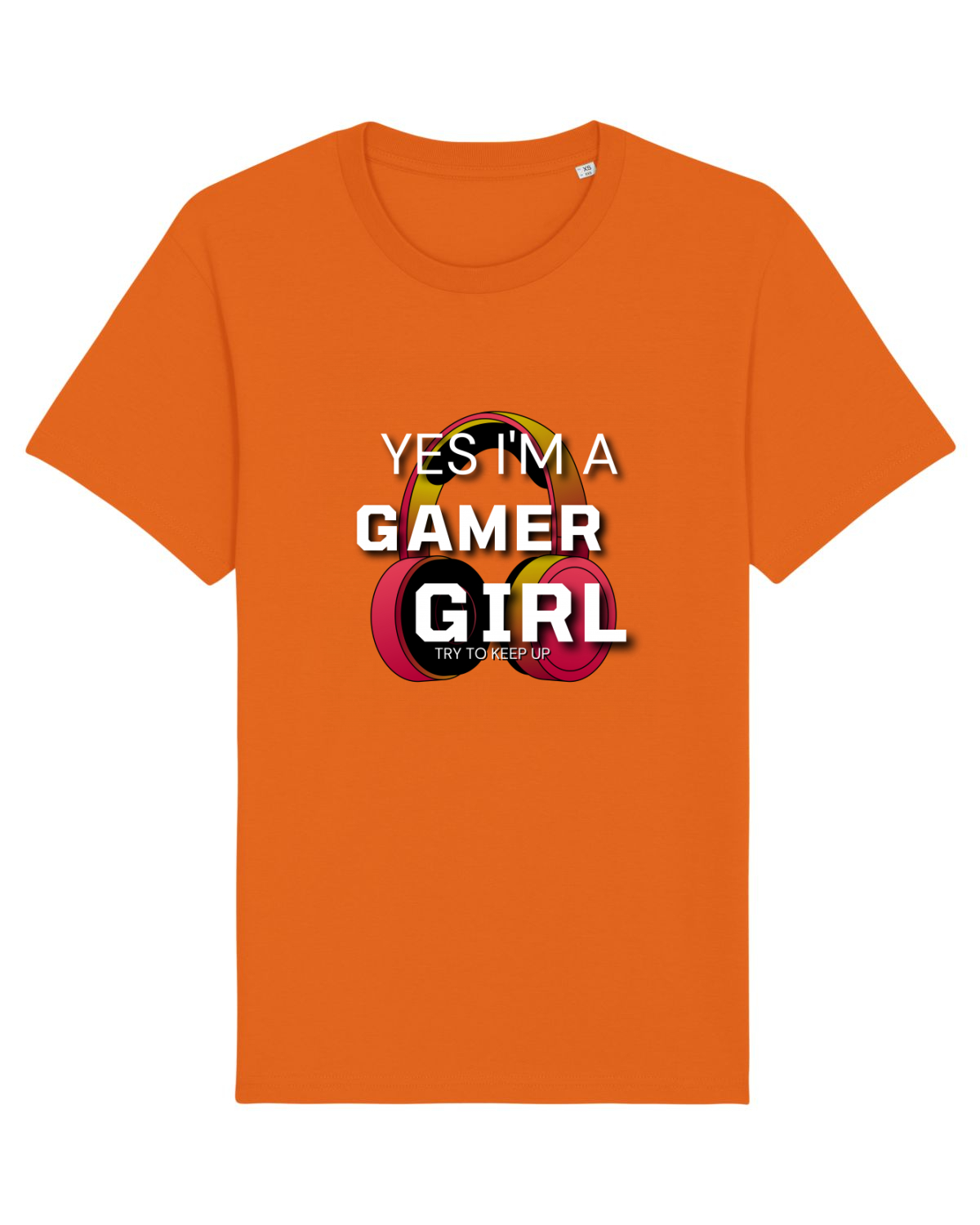 Tricou mânecă scurtă Unisex Rocker Bright Orange