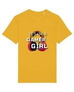 Ye I Am A Gamer Girl Tricou mânecă scurtă Unisex Rocker