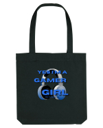 Ye I Am A Gamer Girl Sacoșă textilă