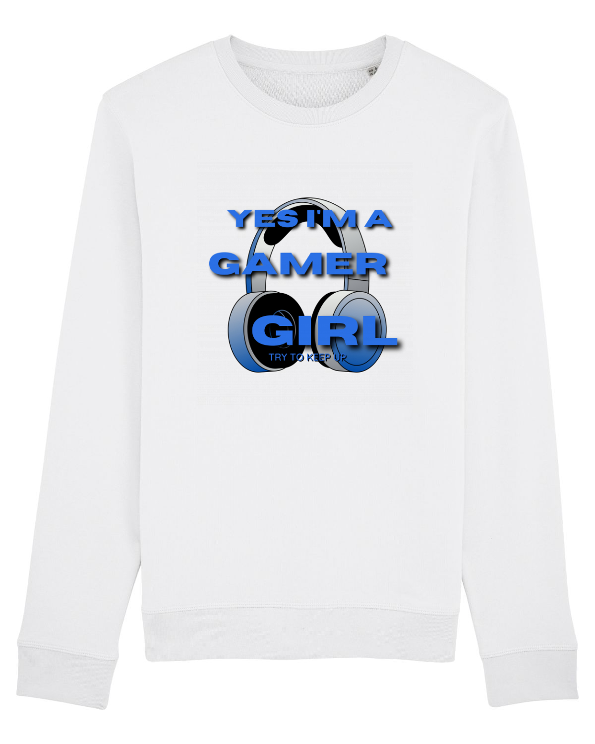 Bluză mânecă lungă Unisex Rise White