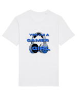 Ye I Am A Gamer Girl Tricou mânecă scurtă Unisex Rocker