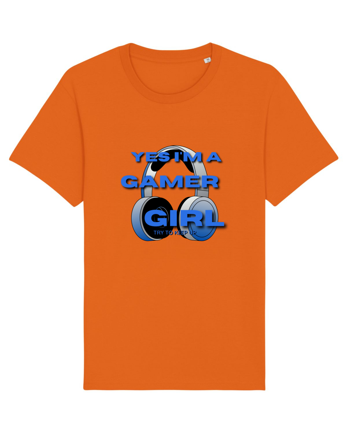 Tricou mânecă scurtă Unisex Rocker Bright Orange