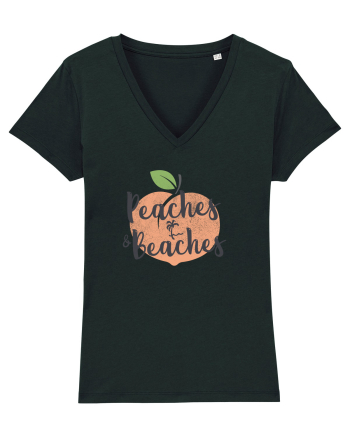 Peaches & Beaches Black