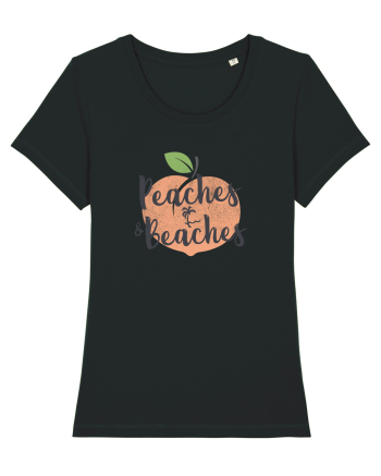 Peaches & Beaches Black