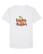 Peaches & Beaches Tricou mânecă scurtă guler larg Bărbat Skater
