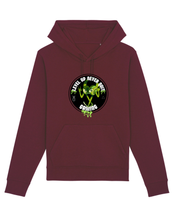 Level Up  Burgundy