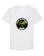 Level Up  Tricou mânecă scurtă guler larg Bărbat Skater