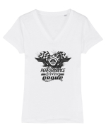 Performance Driving Group Tricou mânecă scurtă guler V Damă Evoker