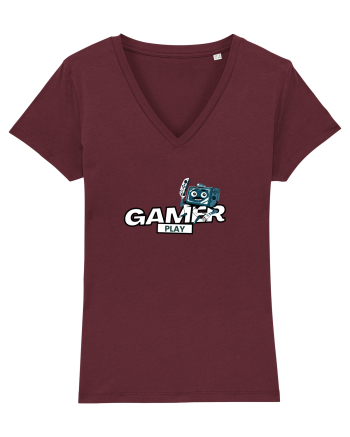 Gamer Play Burgundy