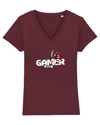 Gamer Play Burgundy