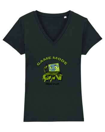 Game Mode Press Start Black