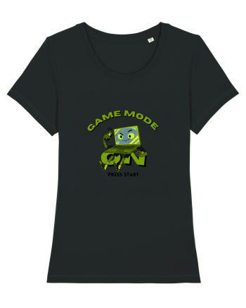 Game Mode Press Start Black