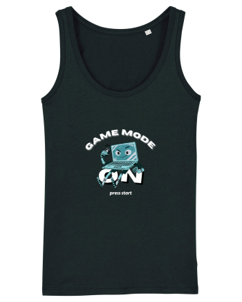 Game Mode Press Start Black