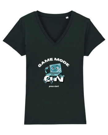 Game Mode Press Start Black