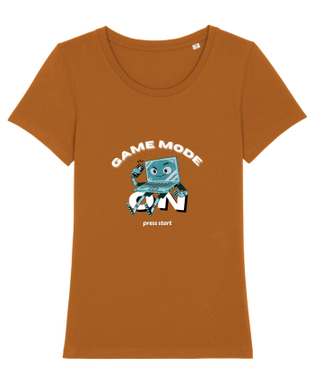 Game Mode Press Start Roasted Orange