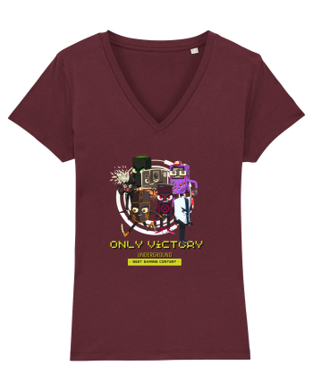 Only Victory Burgundy