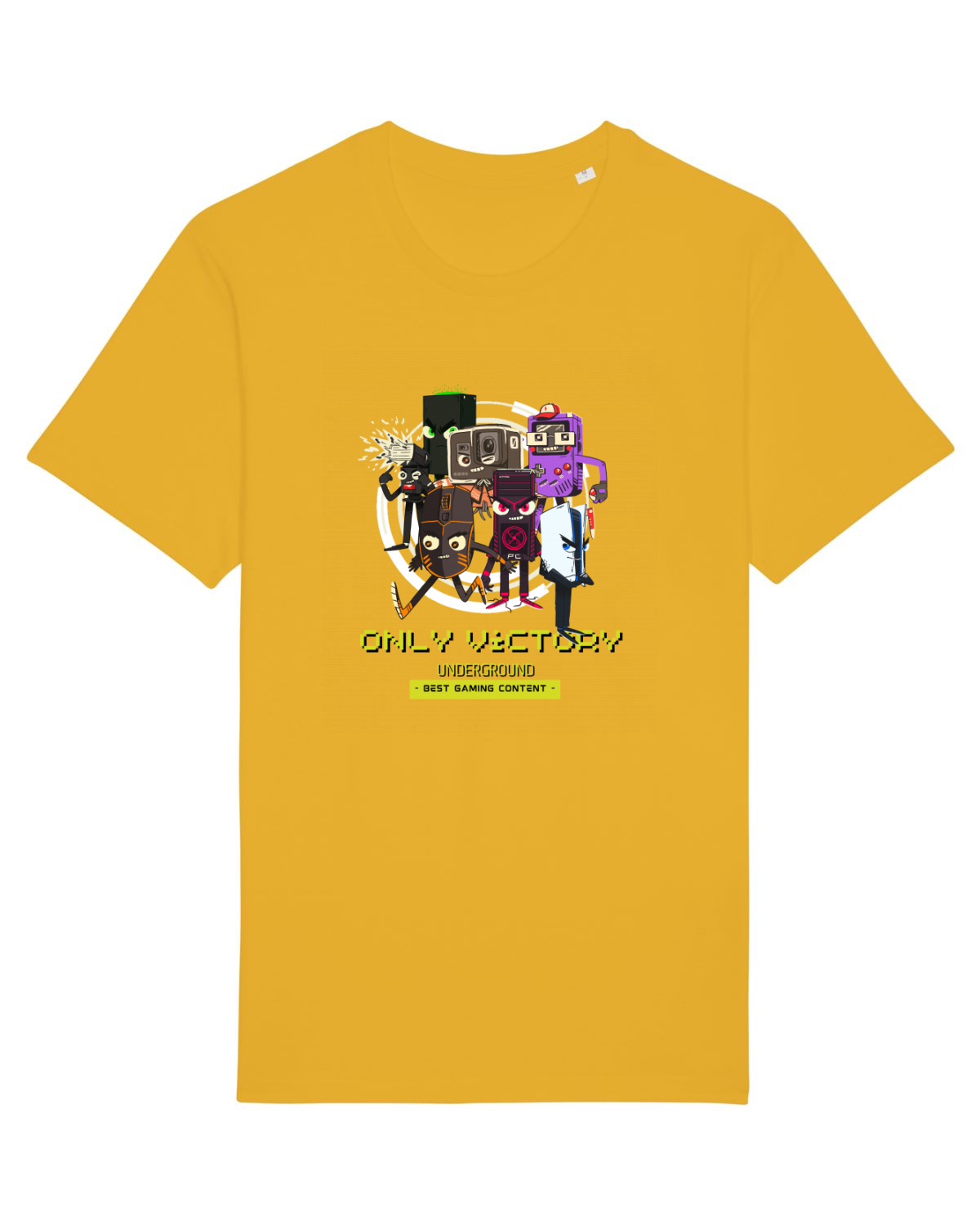 Tricou mânecă scurtă Unisex Rocker Spectra Yellow