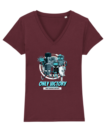 Only Victory Burgundy