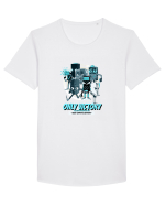 Only Victory Tricou mânecă scurtă guler larg Bărbat Skater