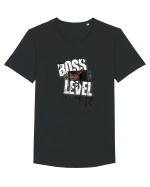 Boss Level Tricou mânecă scurtă guler larg Bărbat Skater