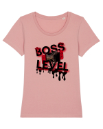 Boss Level Tricou mânecă scurtă guler larg fitted Damă Expresser