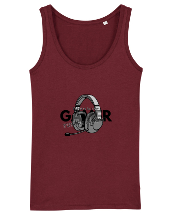 GAMER Future Is Now Burgundy