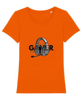 GAMER Future Is Now Bright Orange