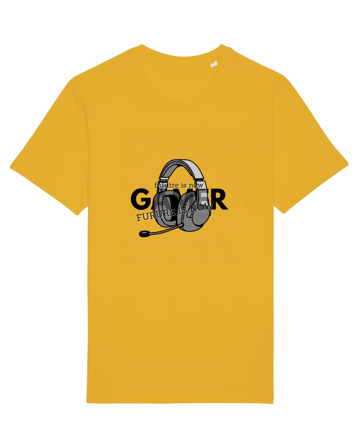 Tricou mânecă scurtă Unisex Rocker Spectra Yellow