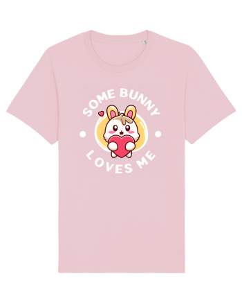 Some bunny loves me Cotton Pink